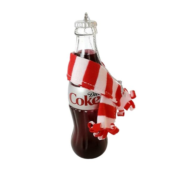 Coca Cola Diet Coke Bottle Christmas Ornament Holiday Decor Vintage Inspired - Picture 2 of 9